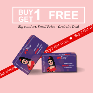 Buy 1 Get 1 Free SHEWings XXL Pack of 30 </br>Sanitary pads
